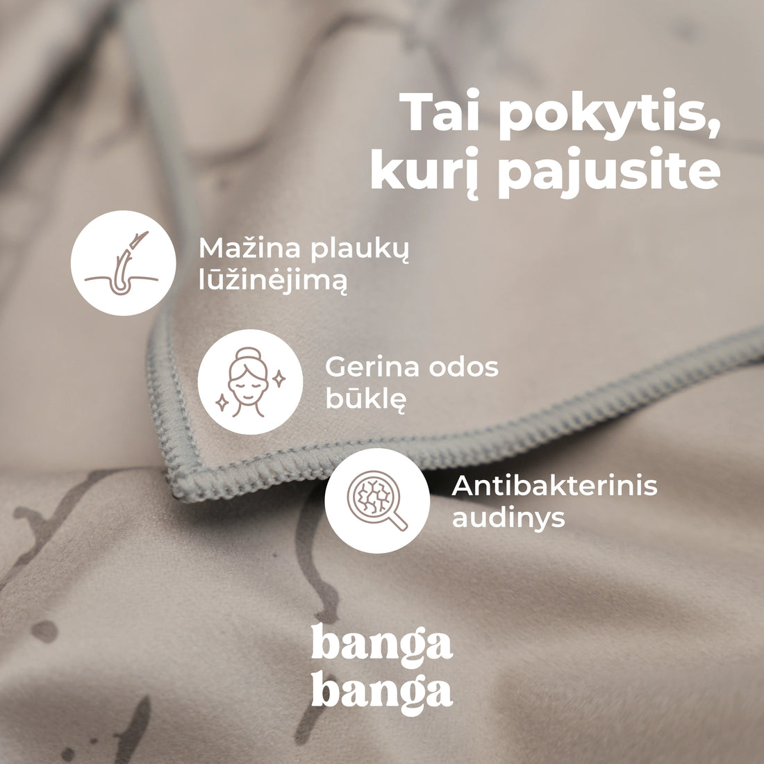 Vonios rankšluosčių komplektas - Dunes