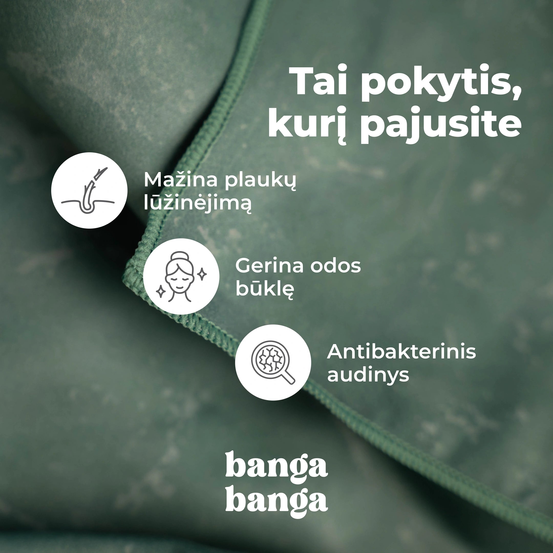 Vonios rankšluosčių komplektas - Emerald