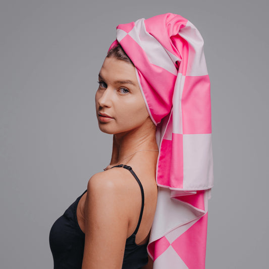 Paplūdimio rankšluostis - Blush