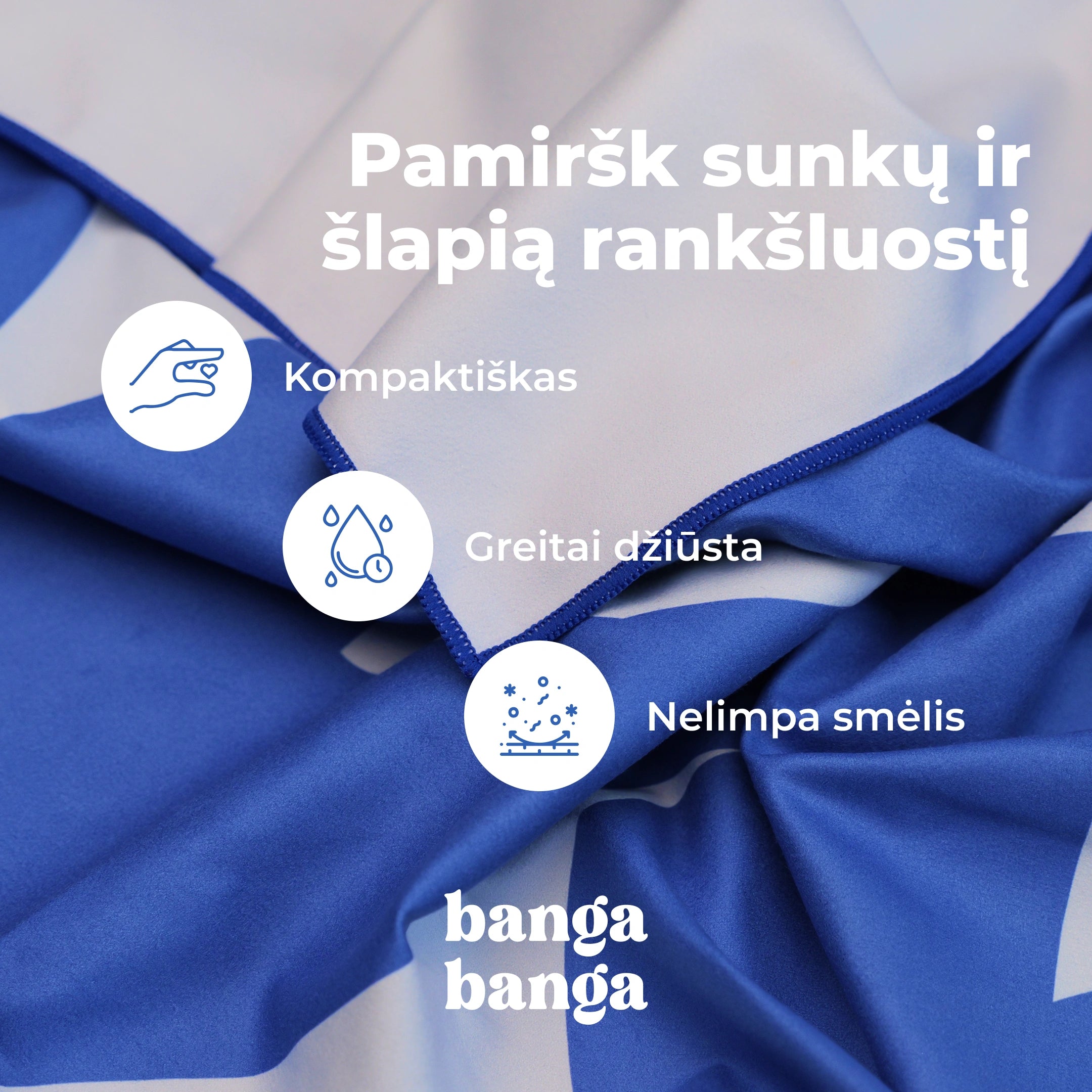 Paplūdimio rankšluostis - Iris