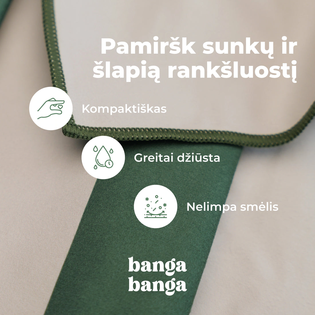 Paplūdimio rankšluostis - Olira